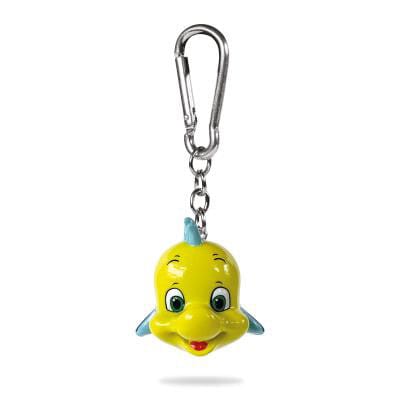 Disney: 3D Rubber Keychain The Little Mermaid Flounder 6 cm