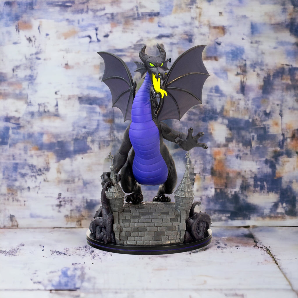 Disney: Villains Q-Fig Max Elite Figure Il Drago Malefico 22 cm