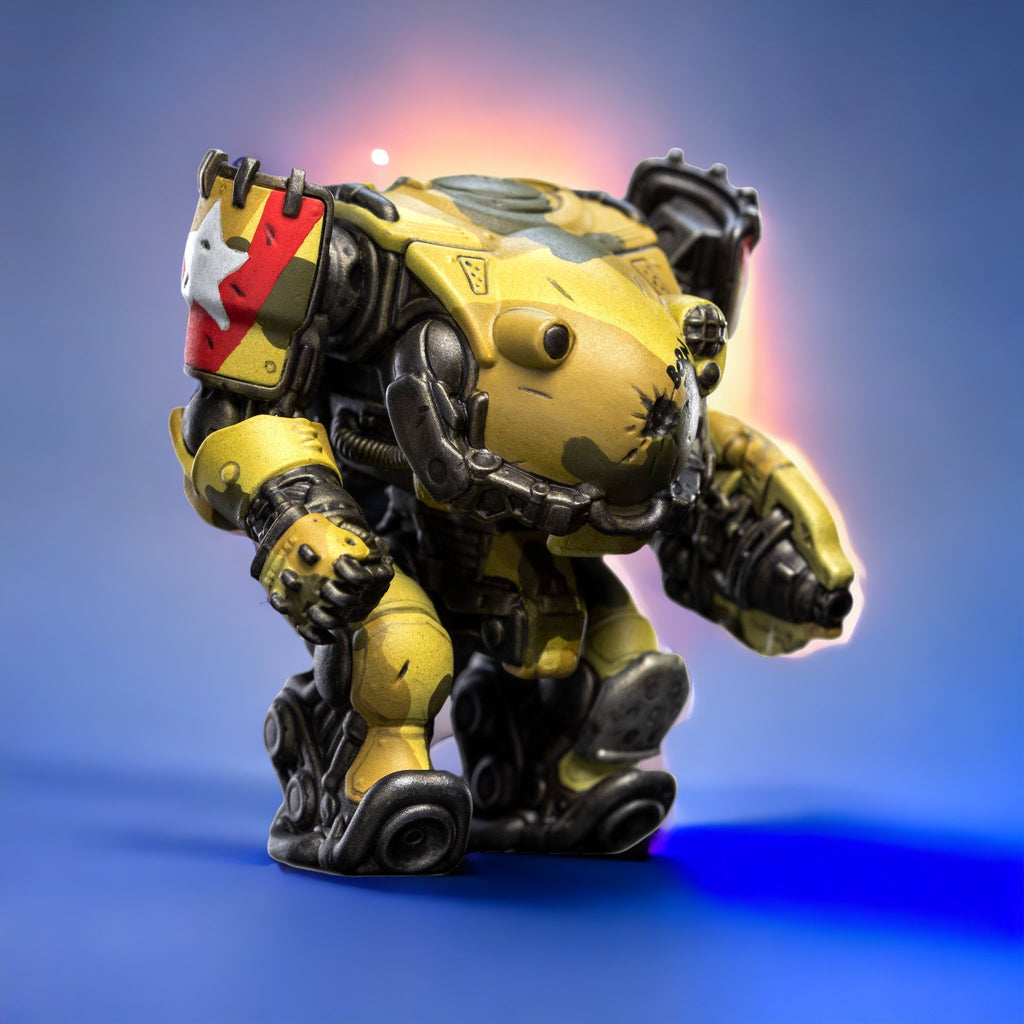 Borderlands 3 Micro Epics PVC Figure Ironbear 6cm