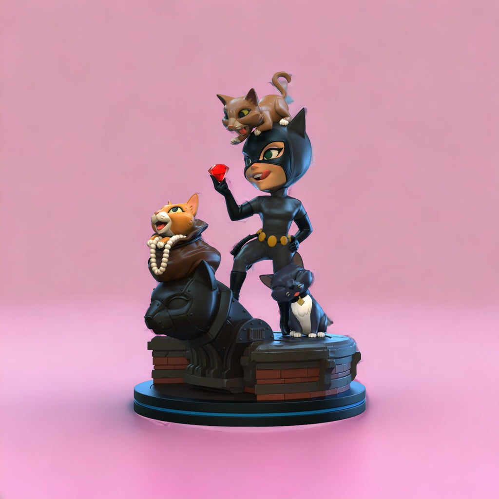 DC Comics: Batman la serie animata - Catwoman Q-Fig Elite