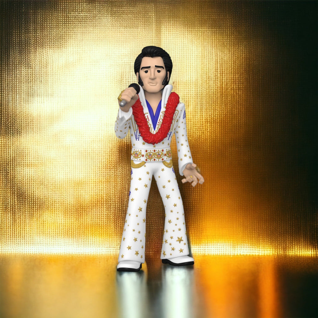 Elvis Vinyl Gold Figur 13cm