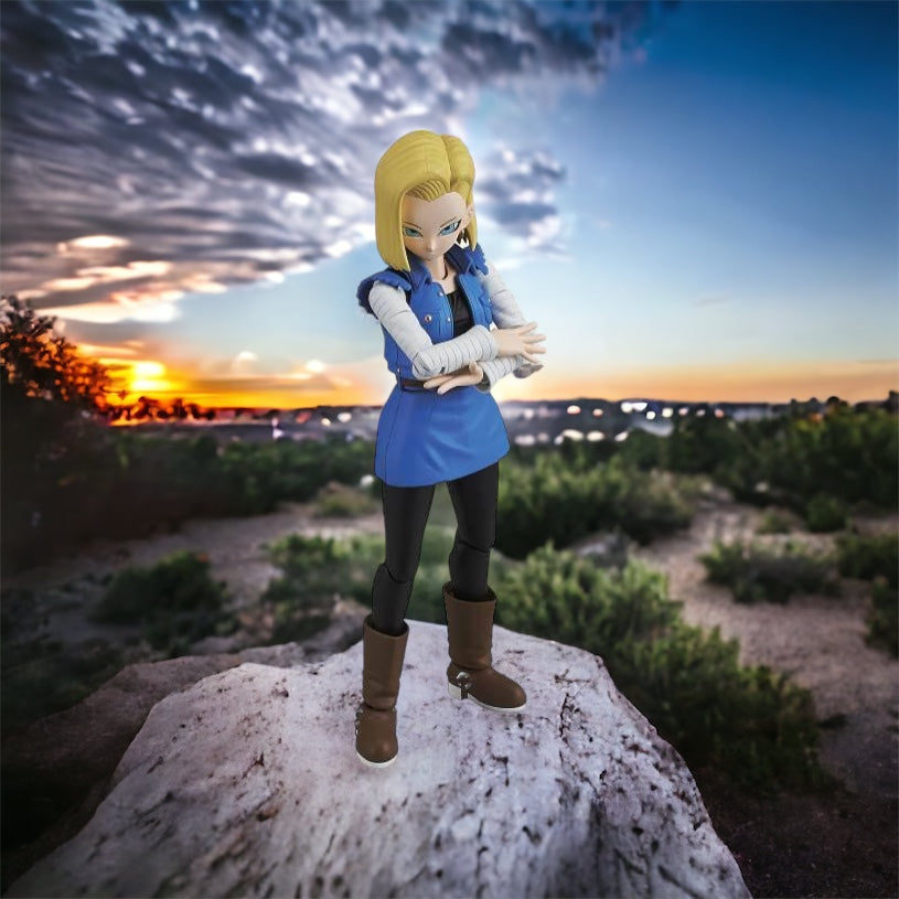 Dragonball Z: Figure-rise Standard-Kunststoffmodellbausatz Android #18 18 cm