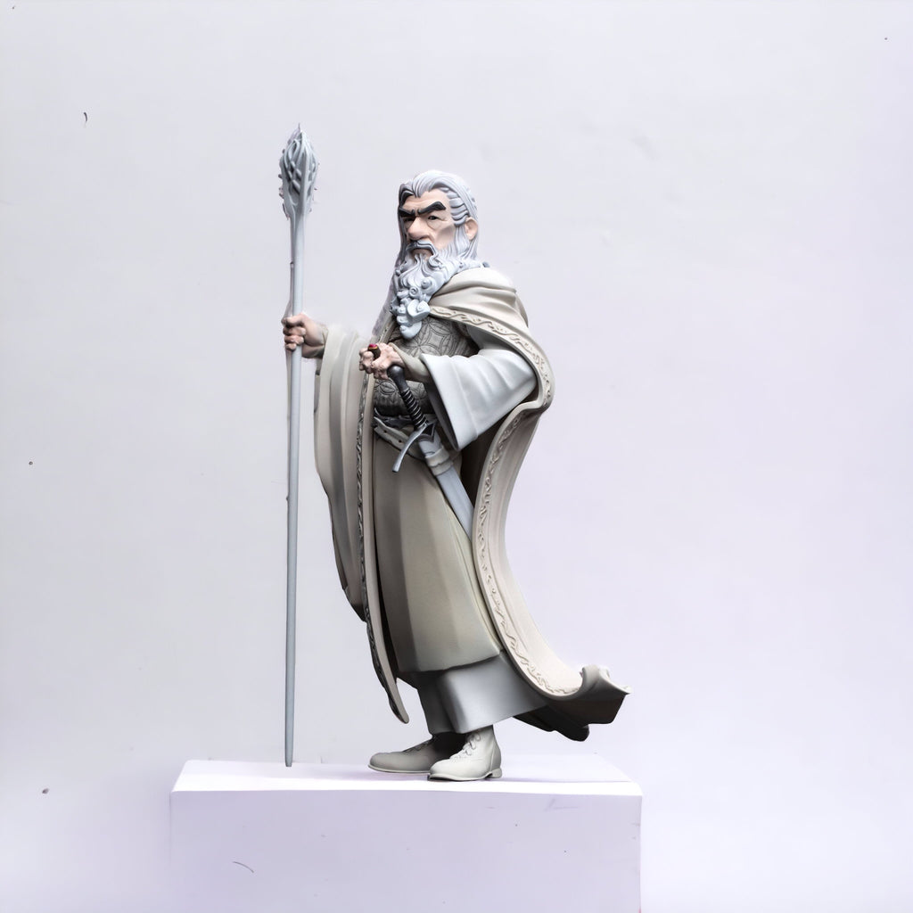 Il Signore degli Anelli: Mini Epics Figura in vinile Gandalf the White 18 cm