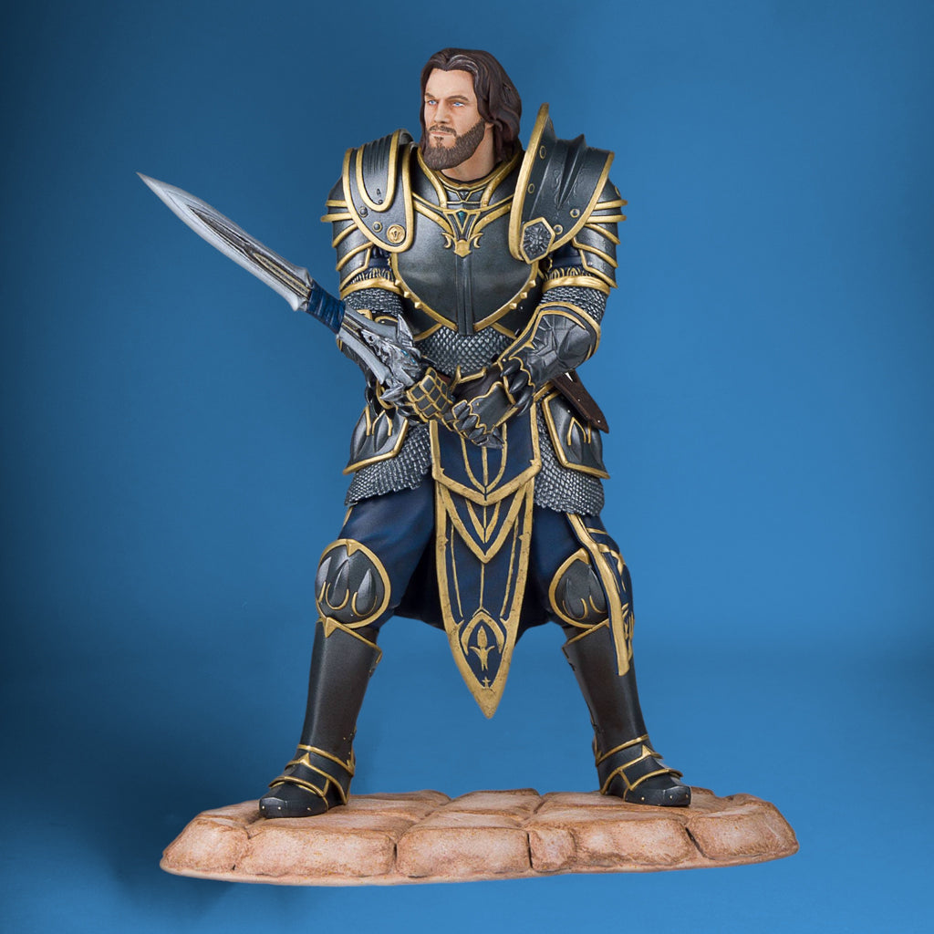 Warcraft The Beginning: Statua Lothar 28 cm