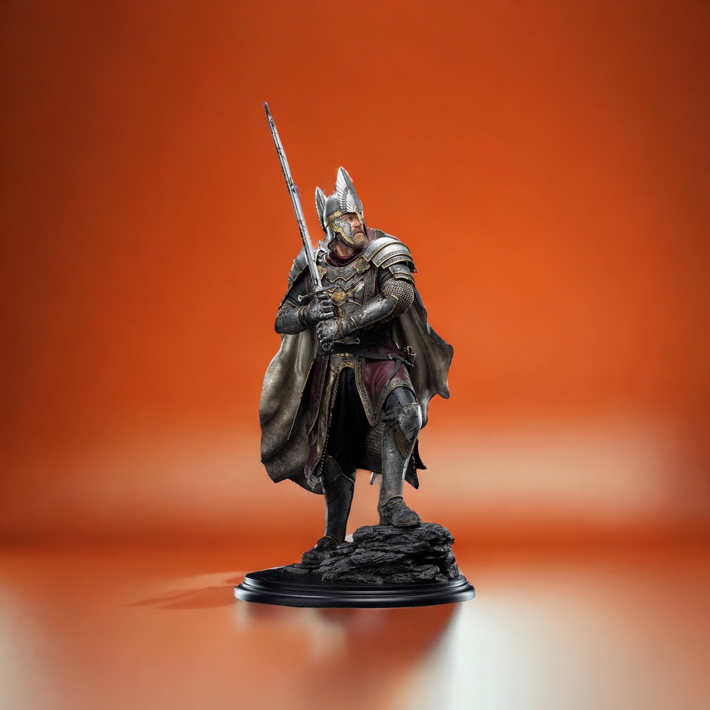 Il Signore degli Anelli: Statua 1/6 Elendil 46 cm