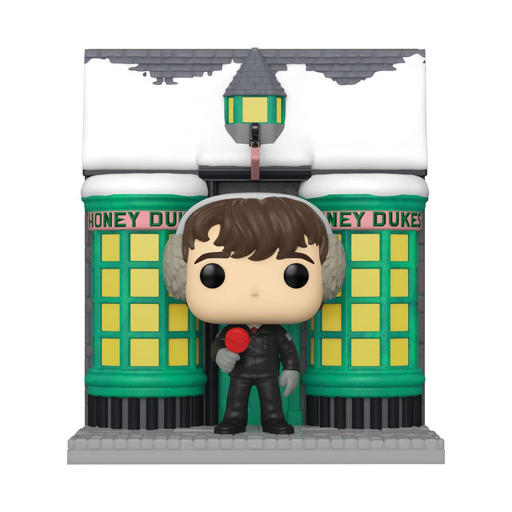 Harry Potter e la Camera dei Segreti Anniversario POP! Deluxe Vinyl Figure Hogsmeade - Honeydukes w/Neville 9 cm