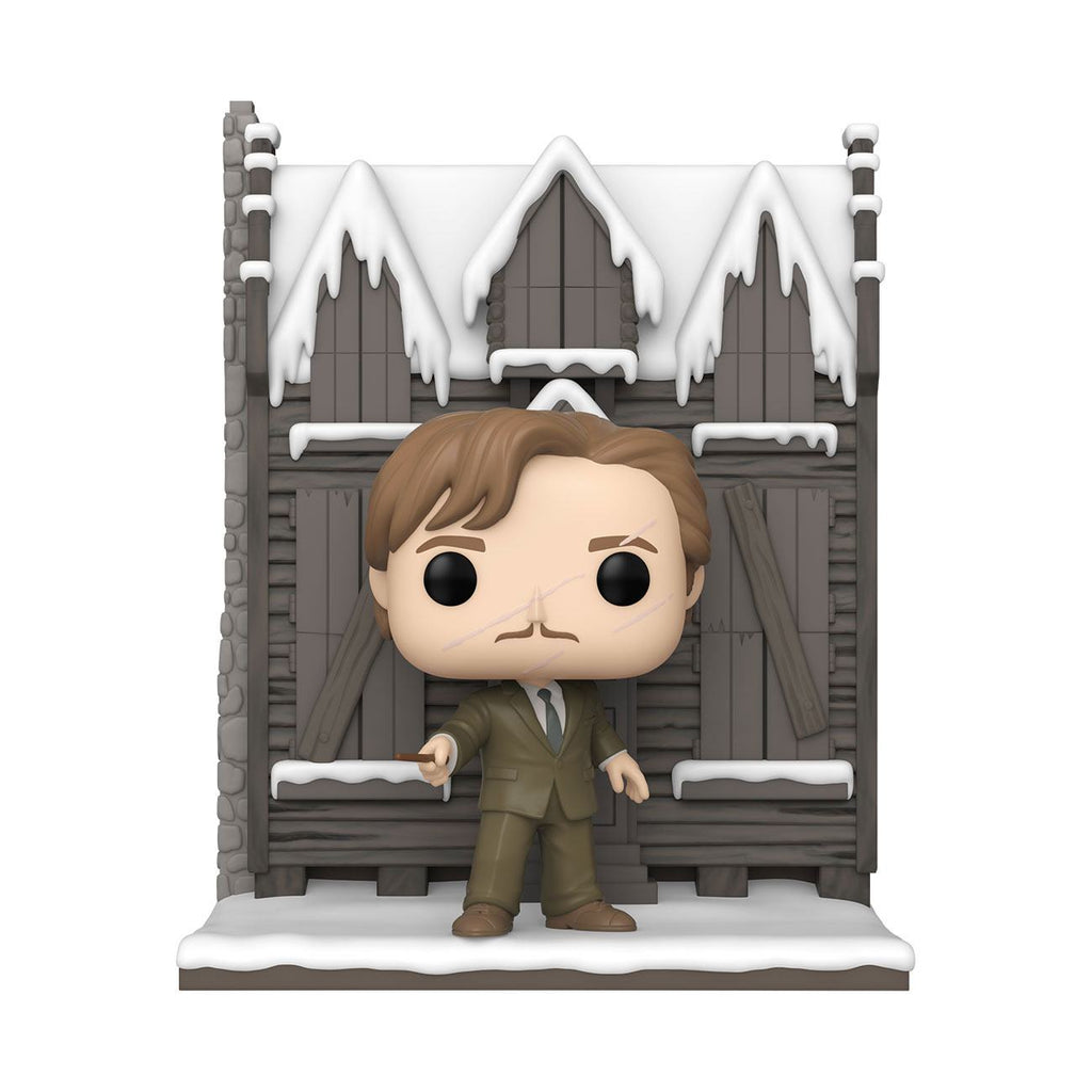 Harry Potter - Camera dei Segreti Anniversario POP! Deluxe Vinyl Figure Hogsmeade - Shrieking Shack w/Lupin 9 cm