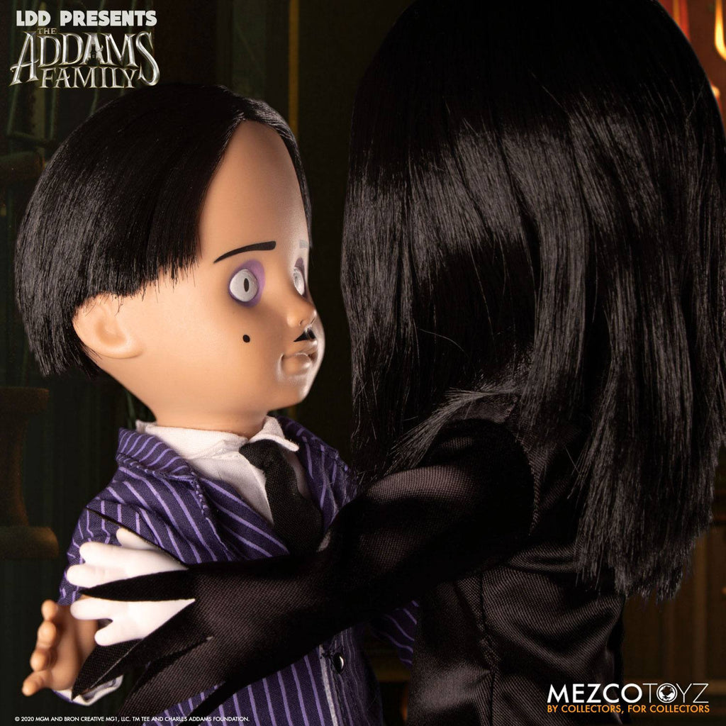 La famiglia Addams Living Dead Dolls Gomez & Morticia 25 cm