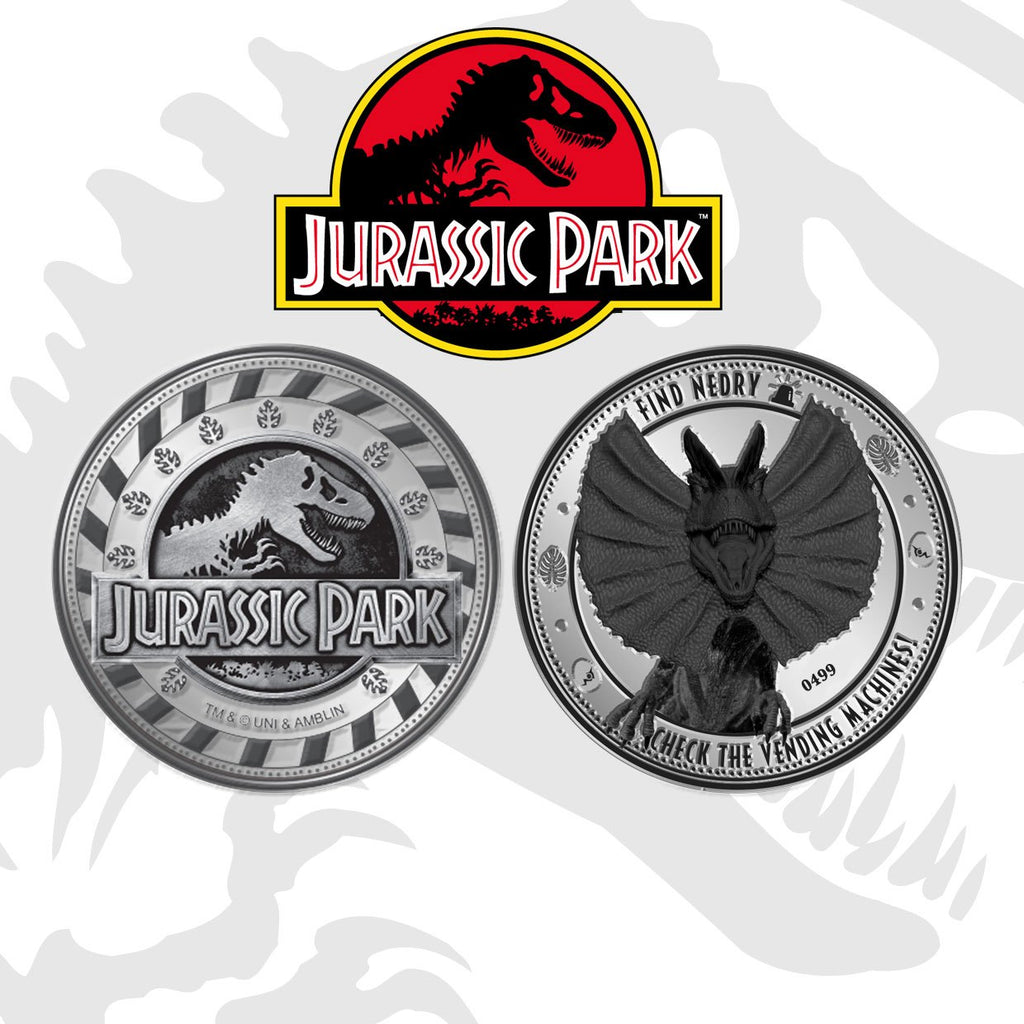 Jurassic Park: Moneta da collezione Trova Nedry